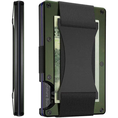 Carbon Fiber Wallet - Rfid Blocking Metal Card Holder
