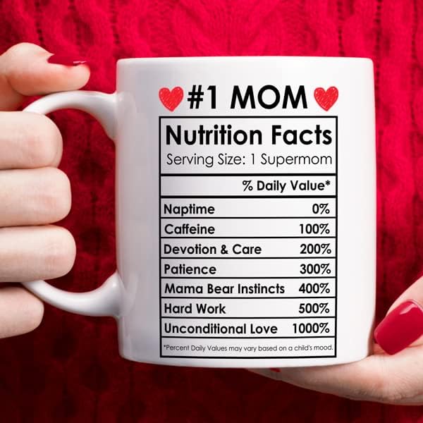 Mom And Dad Coffee Mug Set, Gift for Parents from Daughter Son Kids Birthday Anniversary Christmas Gift