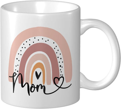 Funny Mom Coffee Mug for New Mom Mama, Gift for Mom from Daughter Son Kids Husband, Birthday Mother's Day Christmas Gift