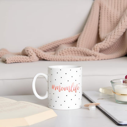 Mom Life Coffee Mug Gift for New Mom Expecting Mom Pregnancy Baby Shower Mother's Day Birthday Gift