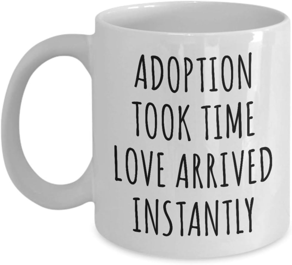 Adoption Day Coffee Mug Gift for Adoptive Mom Foster Parent, Adoption Celebration Gift