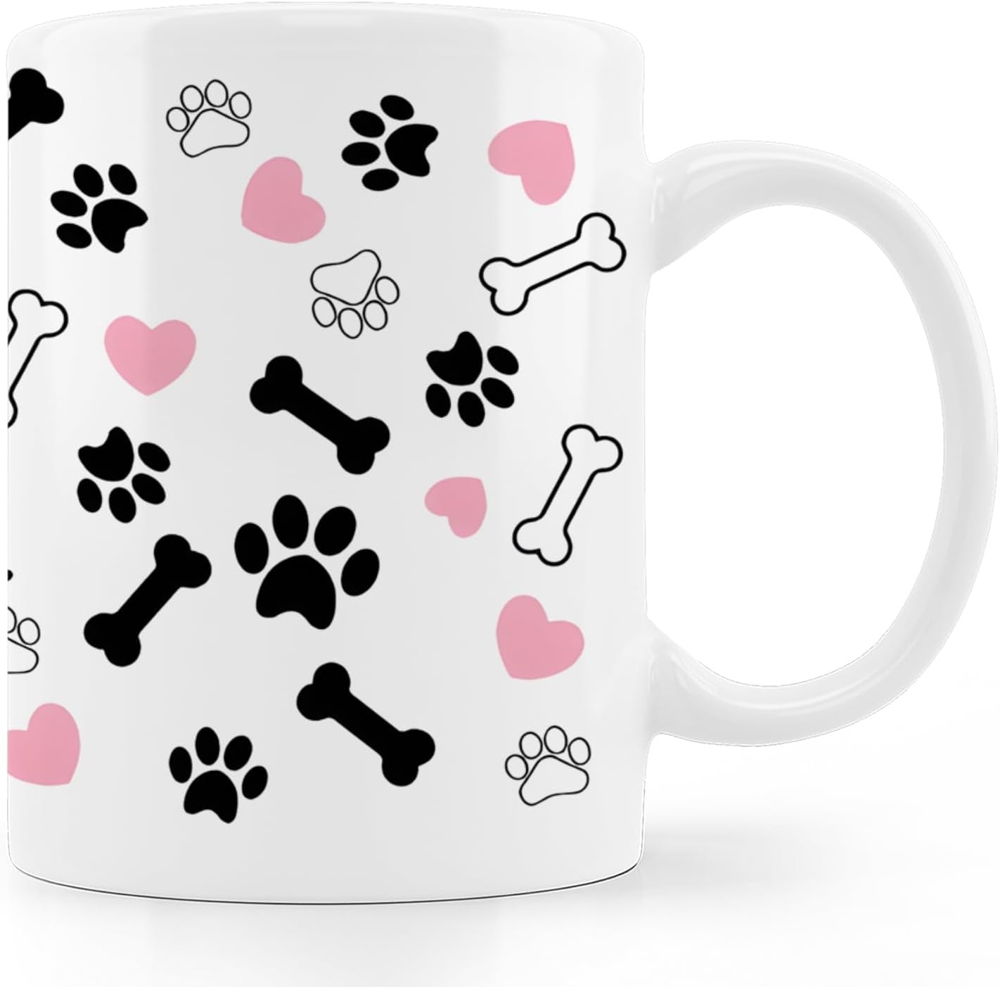Dog Mom Coffee Mug Dog Lover Gift for Dog Mom Women Grandma, Birthday Christmas Gift