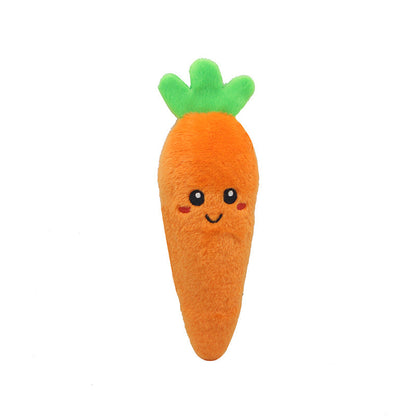 Veggie Squeaky Pet Toys
