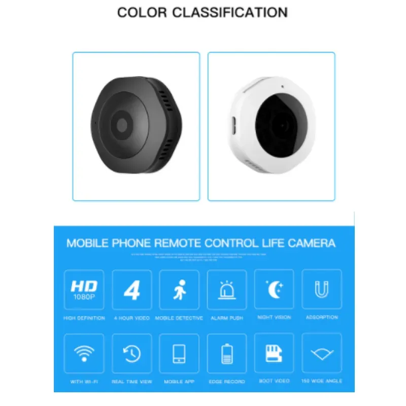 Small Nanny Cam Mini Spy Camera Video Voice Recorder