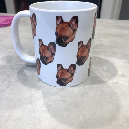 Custom Pet's Face Photo, Personalized Coffee Mug, Gift For Pet Lovers