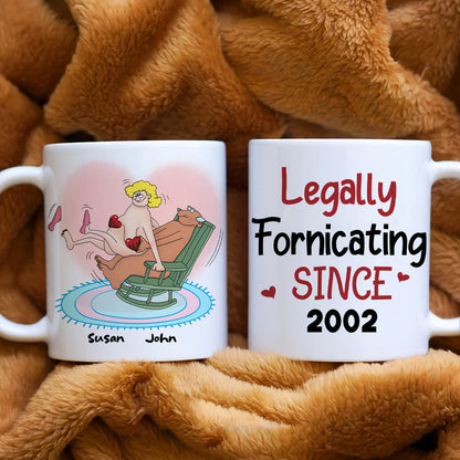 Personalized Naughty Couple Mug, Gift For Couples