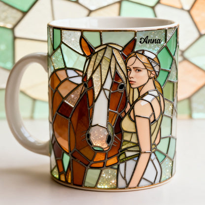 Custom Photo Gifts For Horse Lovers Coffee Mug 01hytn260126