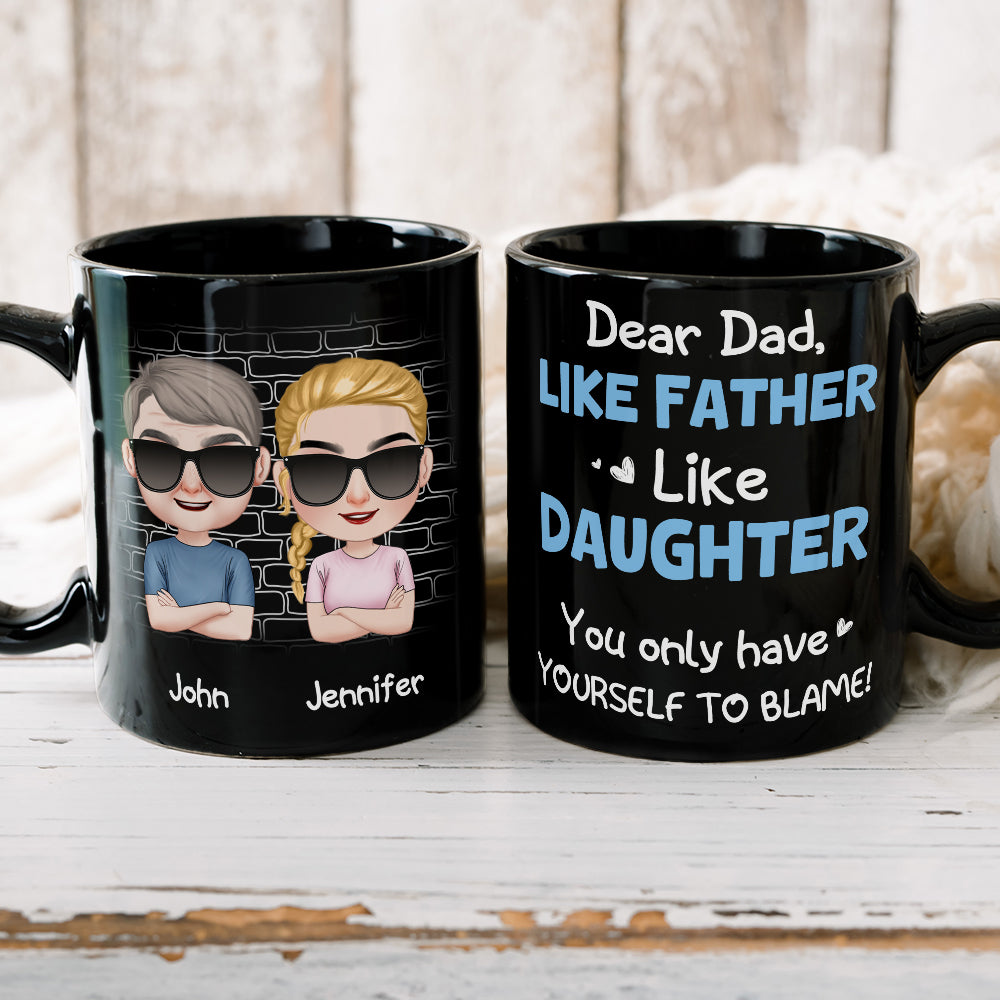 Dear Dad, Personalized Mug, Gift For Dad, Family Mug, Father's Day Gift