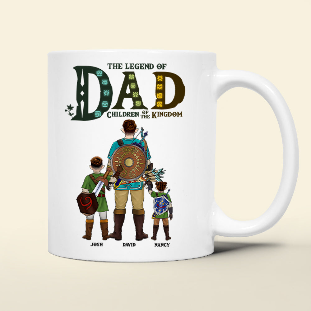 Personalized Gifts For Dad Coffee Mug 01TOPU040524HG Father's Day