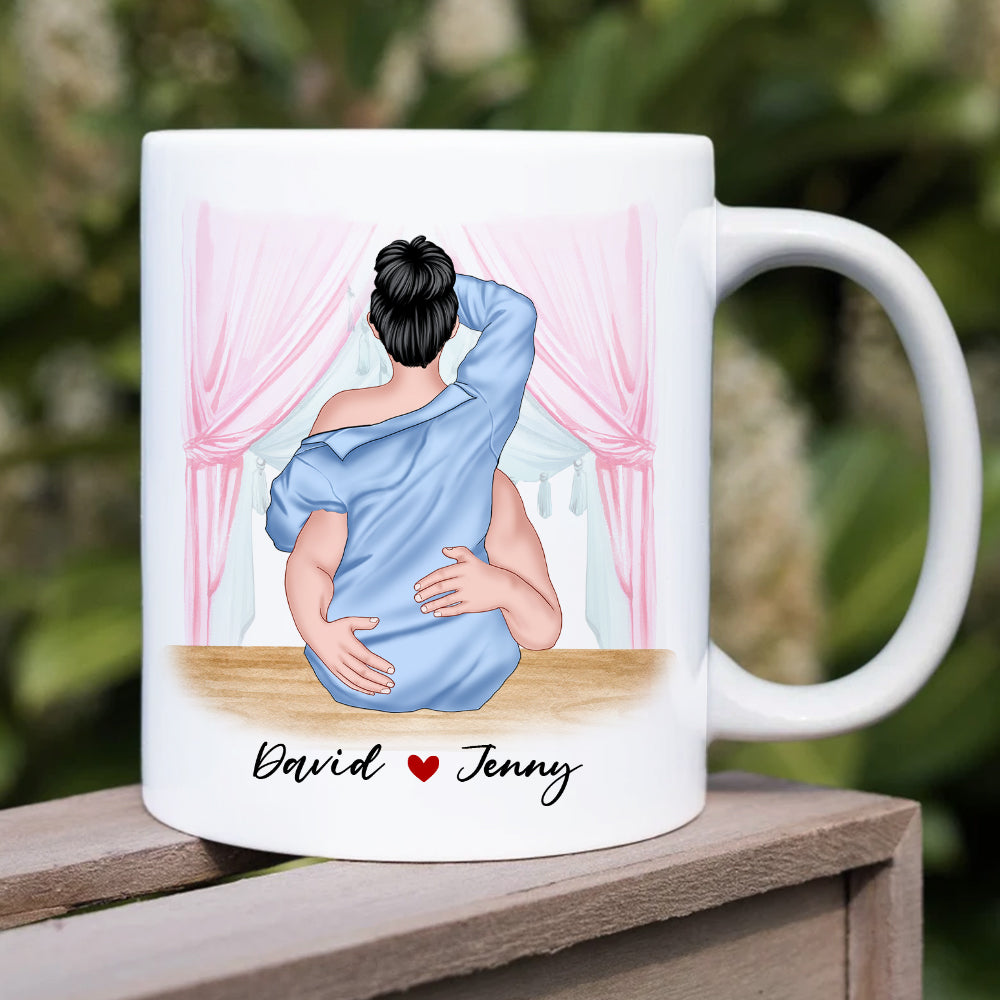 Personalized Couple Mug, I Want Bang You On The Coffee Table