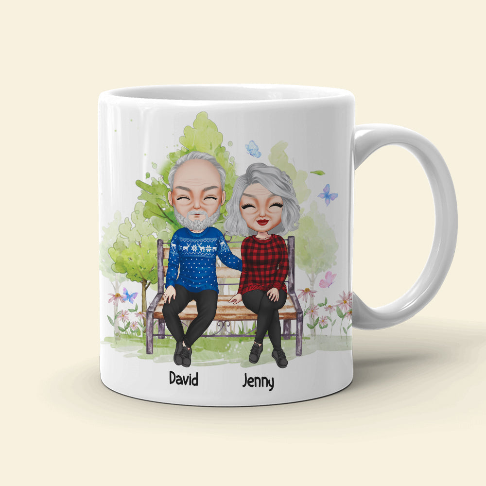 30 Years And You Still Give Me Butterflies Personalized Couple Mug, Gift For Couple