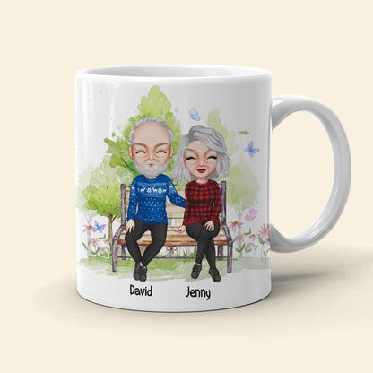 30 Years And You Still Give Me Butterflies Personalized Couple Mug, Gift For Couple