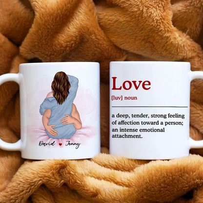 Personalized Couple Mug, Definition Of Love, Gift For Couple