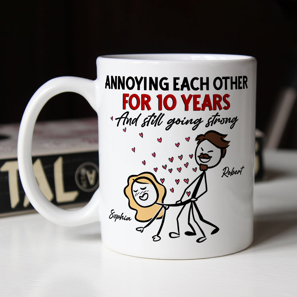 Romantic Couple, Forever In Love, Personalized Coffee Mug, A Timeless Gift For Couples,