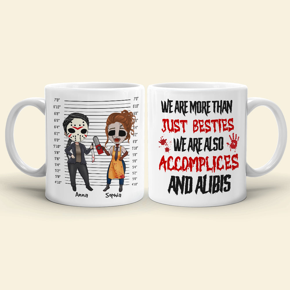 We Are Accomplishes And Abilis Personalized Horror Besties Coffee Mug Gift For Friend