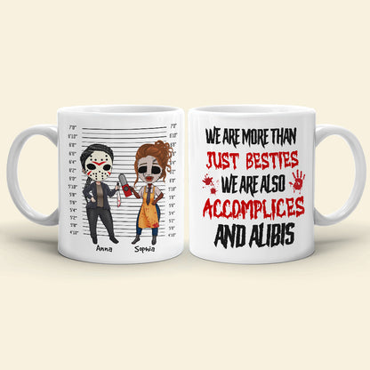 We Are Accomplishes And Abilis Personalized Horror Besties Coffee Mug Gift For Friend