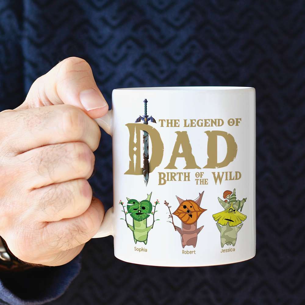 Legend Of Dad 07NAQN310523 Personalized Family Gaming Mug