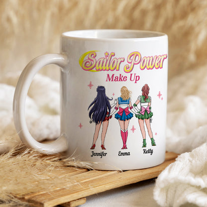 Personalized Gifts For Friends Coffee Mug Sailor Power Make Up 05TOHN230224HH