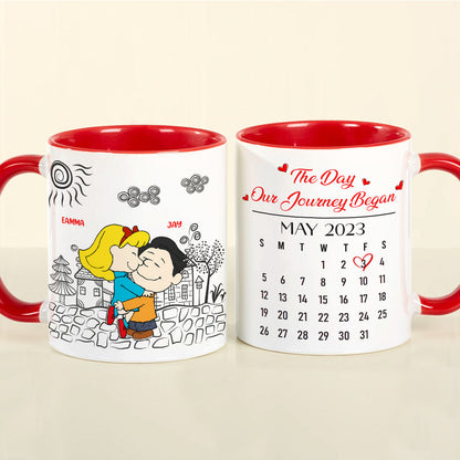Personalized Gifts For Cartoon Lover Accent Mug Couple Journey 05XQMH111224HHHG