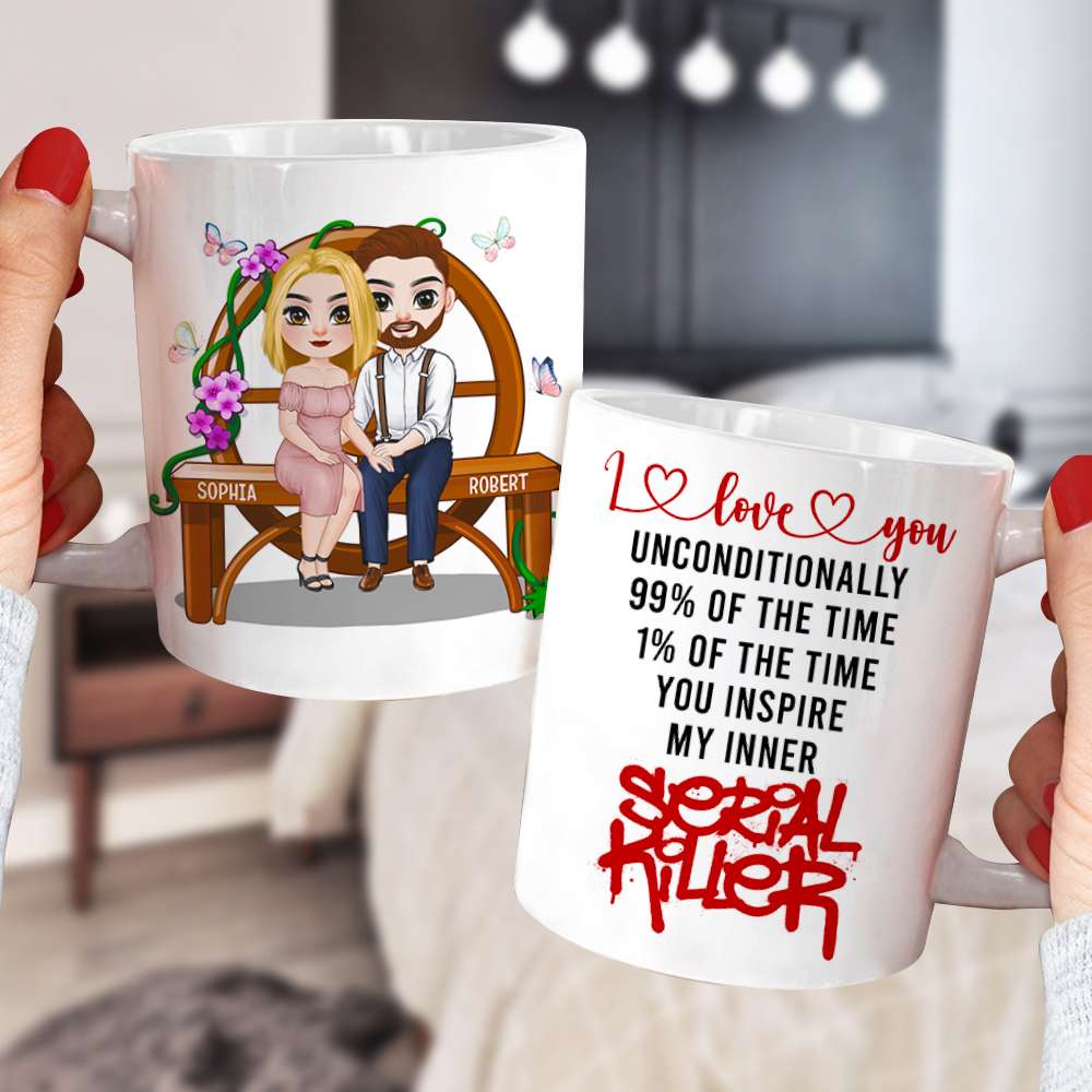 Couple Wedding Anniversary, Couple Happy Day White Mug