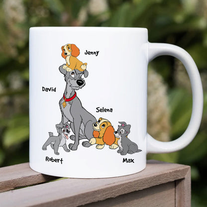 Best Dad Dog Ever 02NAHN050423 Personalized Mug Father's Day Gift