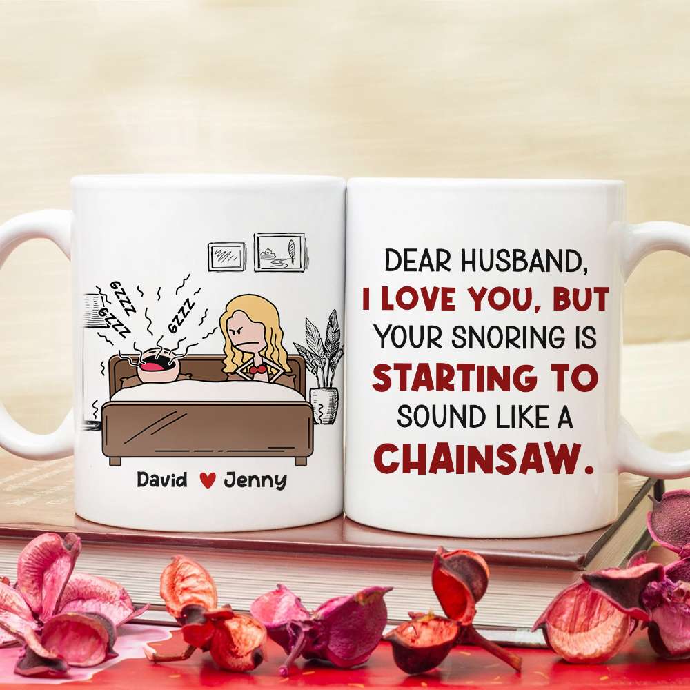 Dear Husband I Love You - Personalized Coffee Mug - Gift For Funny Couple
