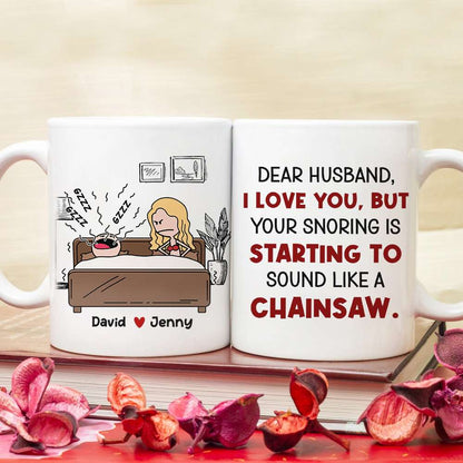 Dear Husband I Love You - Personalized Coffee Mug - Gift For Funny Couple