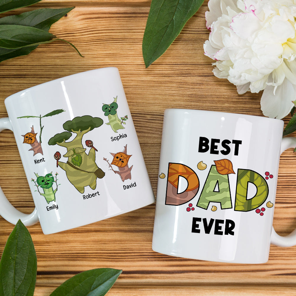 Best Dad Ever 06naqn020623 Personalized Coffee Mug