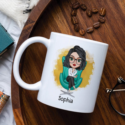 Boss Lady Definition Personalized Mug Gift For Her