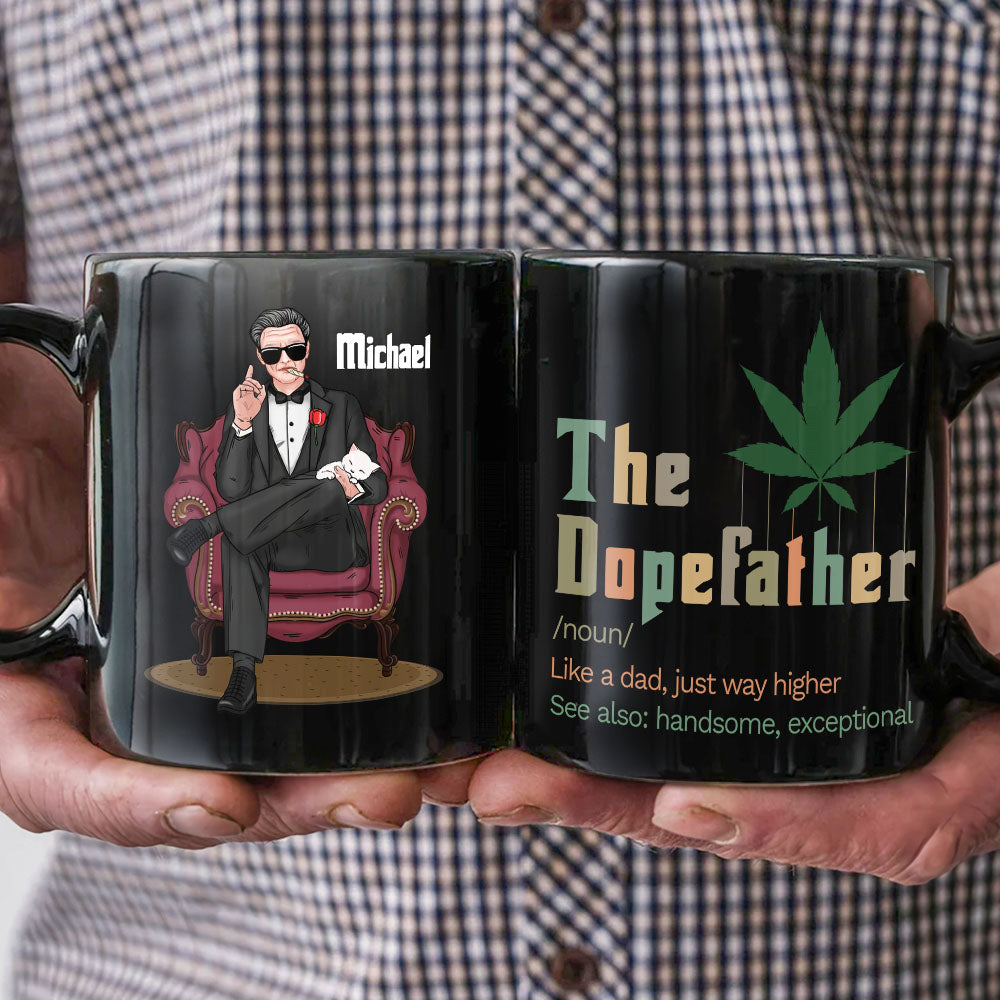 The Dope Father Personalized Coffee Mug 02DNPO270523HA