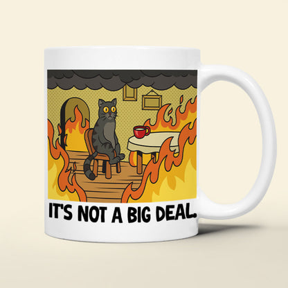 Personalized Funny Burning Coffee Mug 03ohtn020124 Everything Is Fine