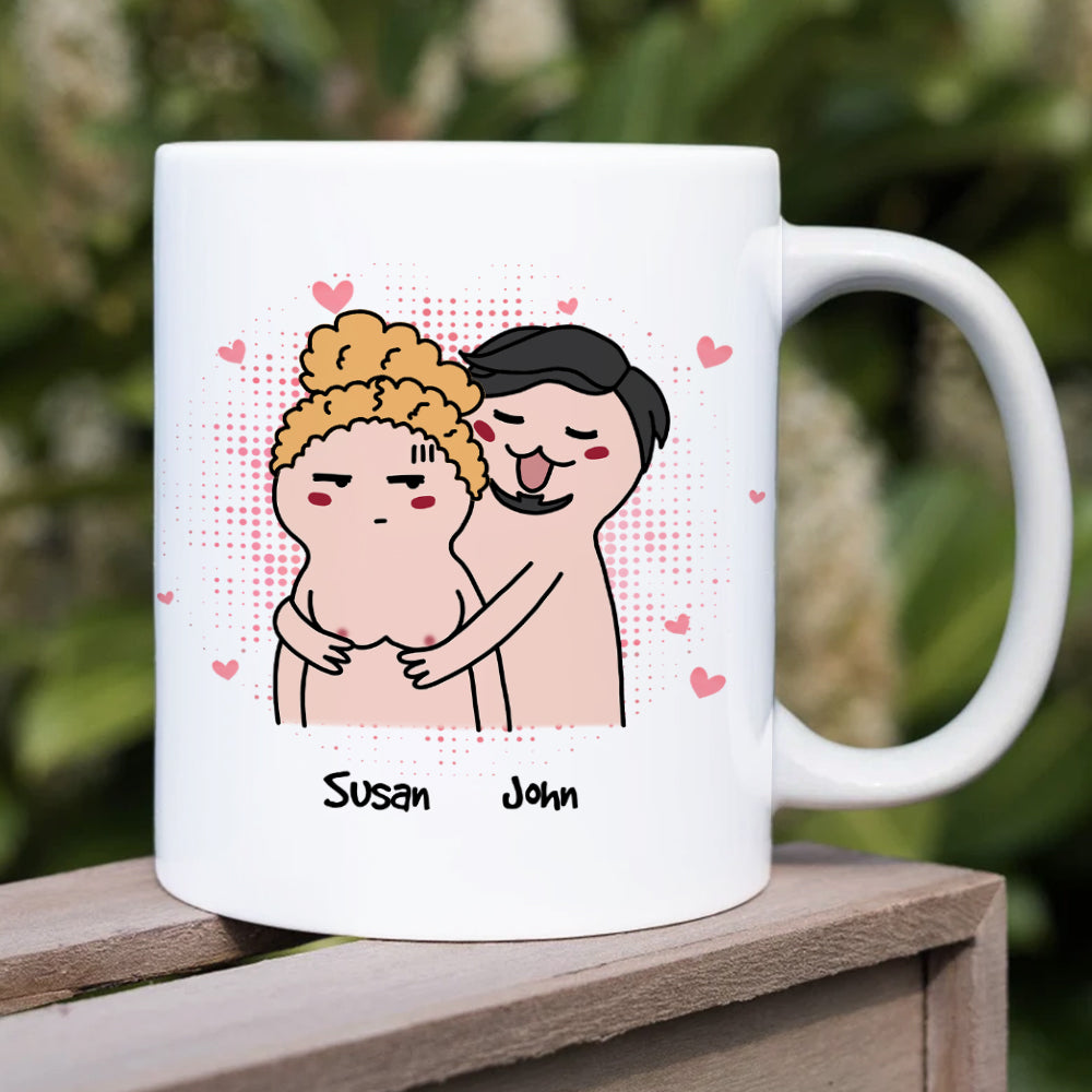 I Love You For Your Smile, Personalized Mug, Wine Tumbler, Accent Mug Couple Gifts