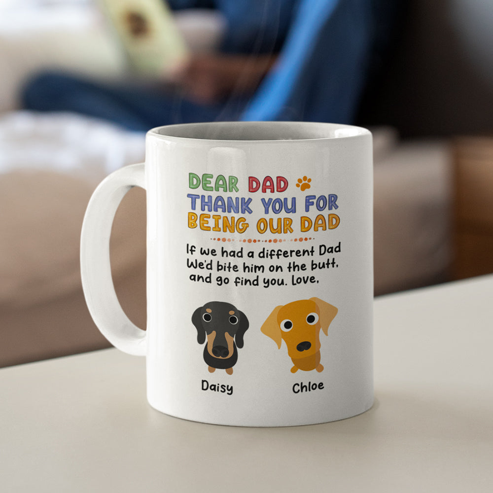 Personalized Gifts For Dog Mom Coffee Mug 05HUPU260124 Mother's Day