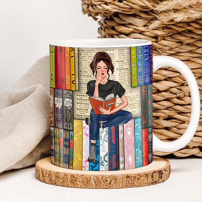 Personalized Gifts For Book Lover Coffee Mug 07hupu240125