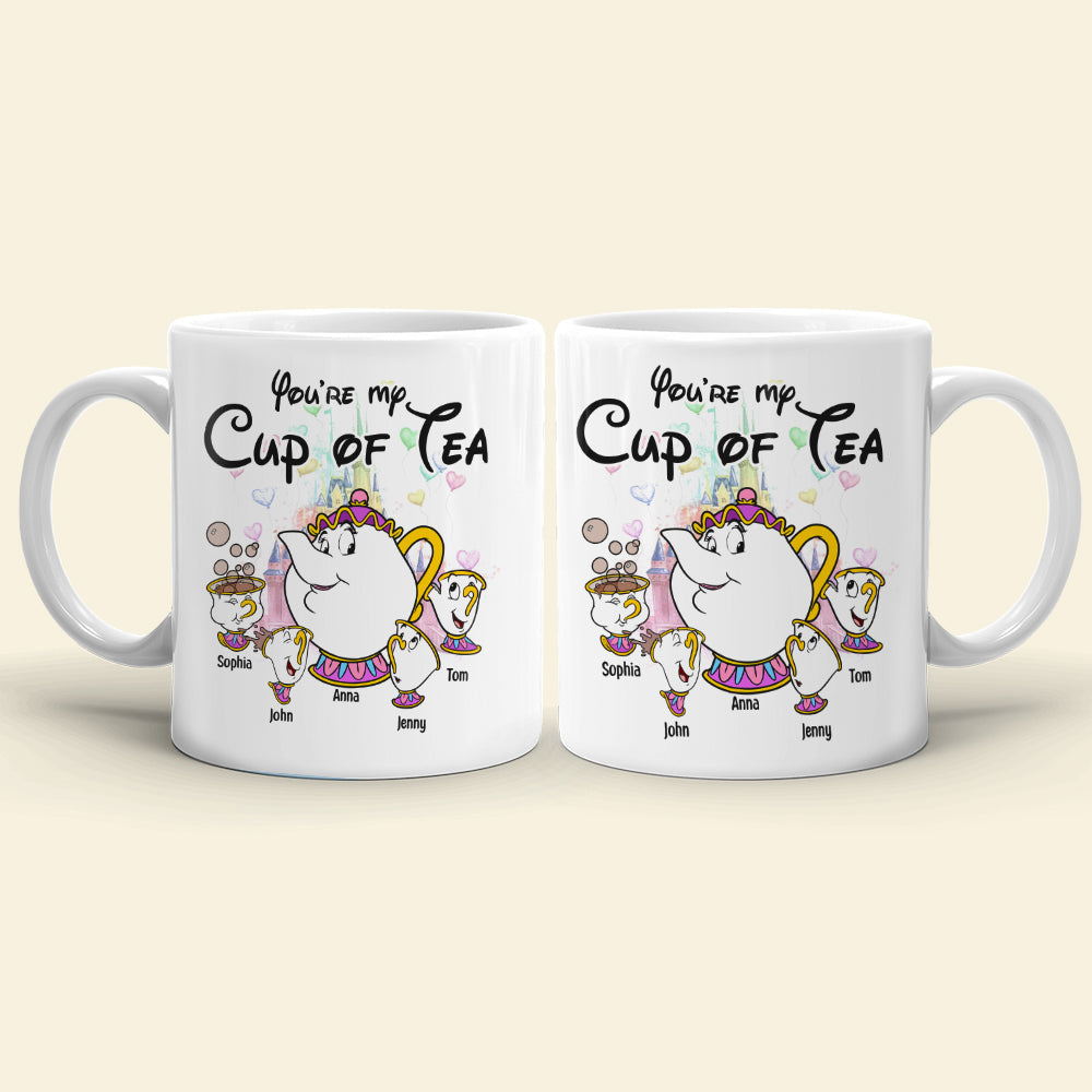 You're My Cup Of Tea Personalized Mom Mug Gift For Family