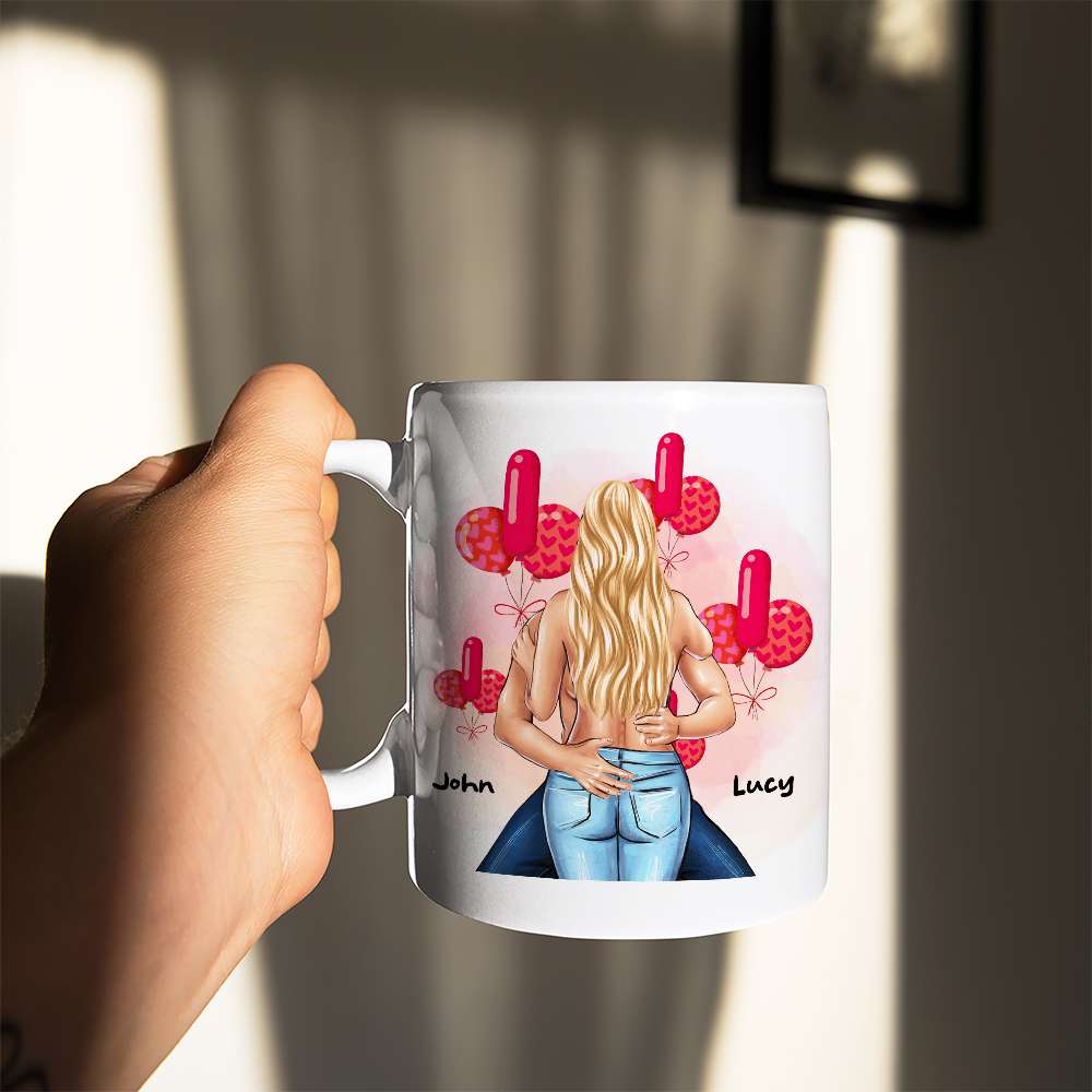 Your Massive Heart Is One Reason Why I Love You Personalized Couple Mug, Gift For Couple