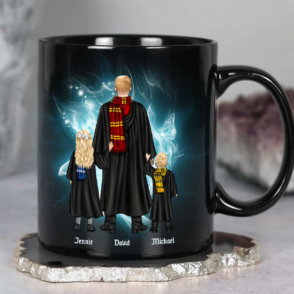 Father's Day- 02DNHN080523TM Personalized Black Mug