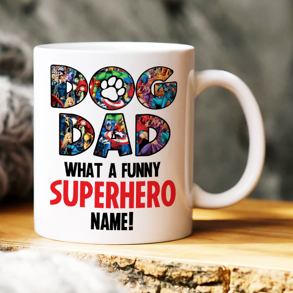 Dog Dad Personalized Coffee Mug 07DNHN240423TM