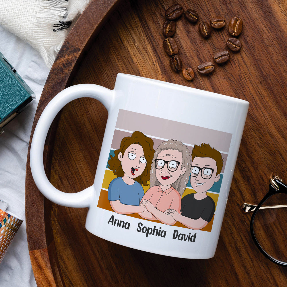 No One Prepares You For the Transition- Gift For Mom-Personalized Coffee Mug-Mom Mug