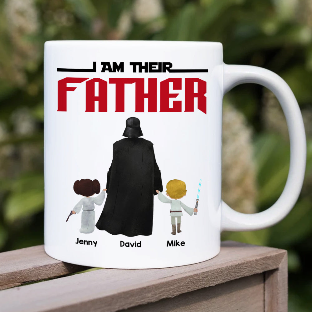 I Am Their Father 03HUHN090623 Personalized Family Coffee Mug Gift