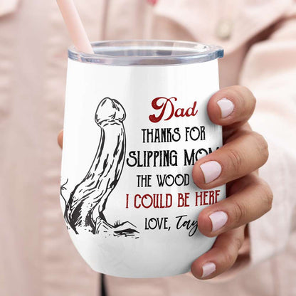 Dad, Thanks For Slipping Mom, Gift For Dad, Persozalized Mug, Father's Day Gift