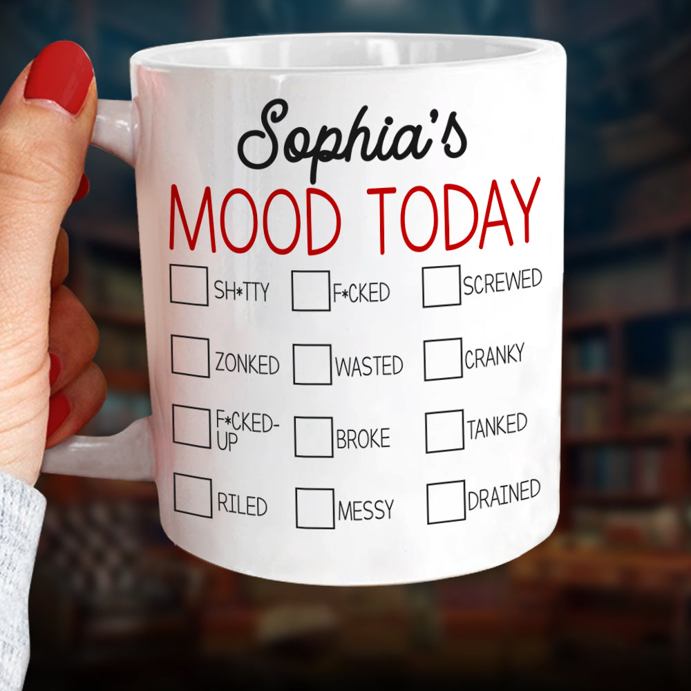 Personalized Gift For Office Workers Funny White Mug 02OHQN291124