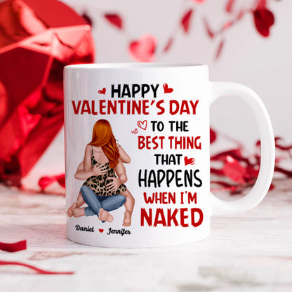 Personalized Gift For Couple Mug Happy Valentine's Day