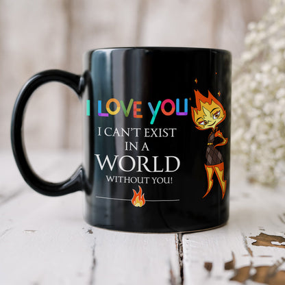 I Love You, Personalized Couple Mug 01HTHN280623