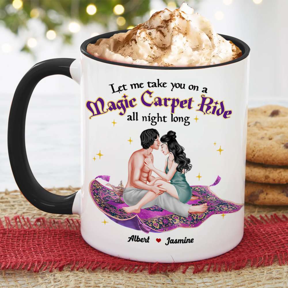 Let Me Take You On A Ride All Night Long, Couple Gift, Personalized Mug, Naughty Couple Mug 05HTHN281223PA