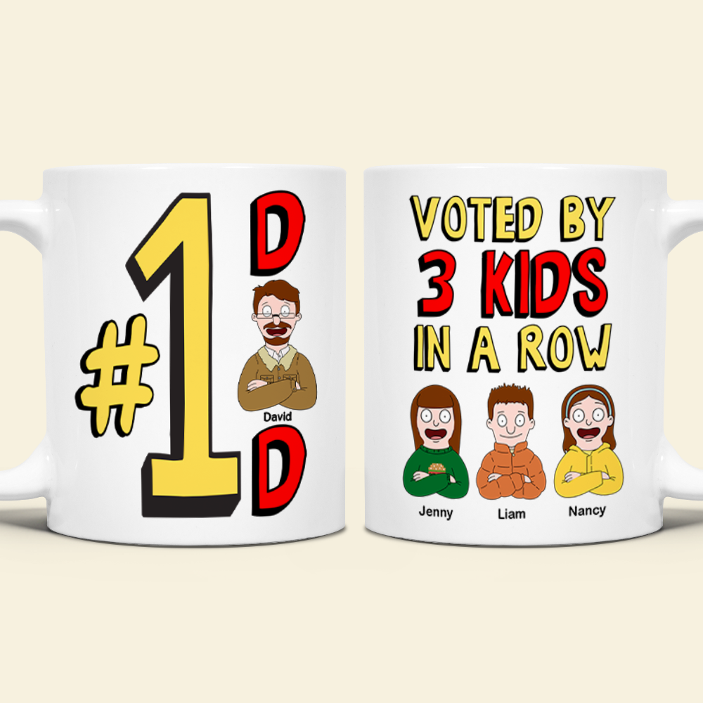 Personalized Gifts For Dad Coffee Mug 062topu120225hg #1 Dad