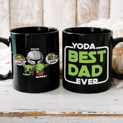 Best Family Dad Gift 06OHPO180423 Personalized Black Mug