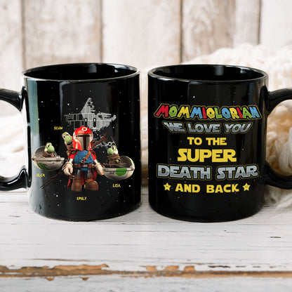 Personalized Gifts For Mom Coffee Mug We Love You To The Super Star And Back 01HTHN200324