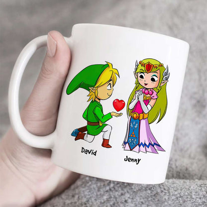 Couple Take My Heart 02nahn020623 Personalized Coffee Mug