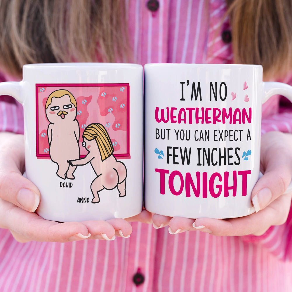 I'm No Weatherman - Gift For Couples- Personalized Wine Tumbler- Funny Couple Wine Tumbler